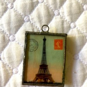 Vintage Eiffel Tower pendant
